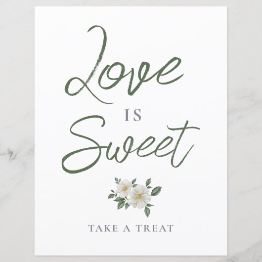 Eenvoudig wit bloemig Vrijgezellenfeest trakteert  (Voorkant)