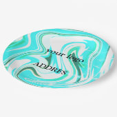 eenvoudig wit bord (Gekanteld)