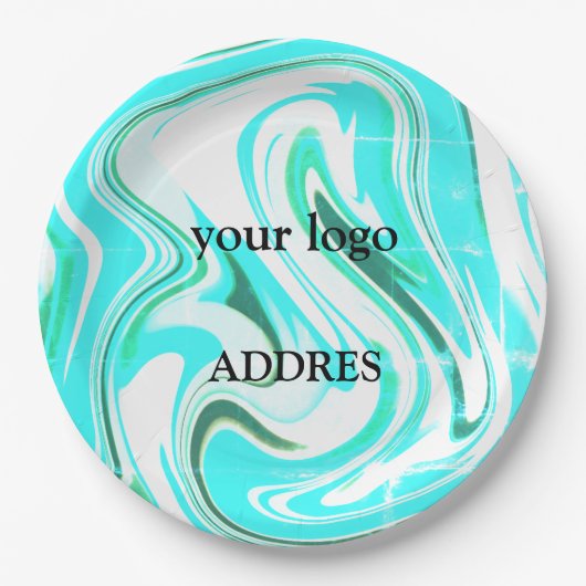 eenvoudig wit bord (Voorkant)