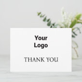 EENVOUDIG WIT DANK JE KAART (Staand voorkant)
