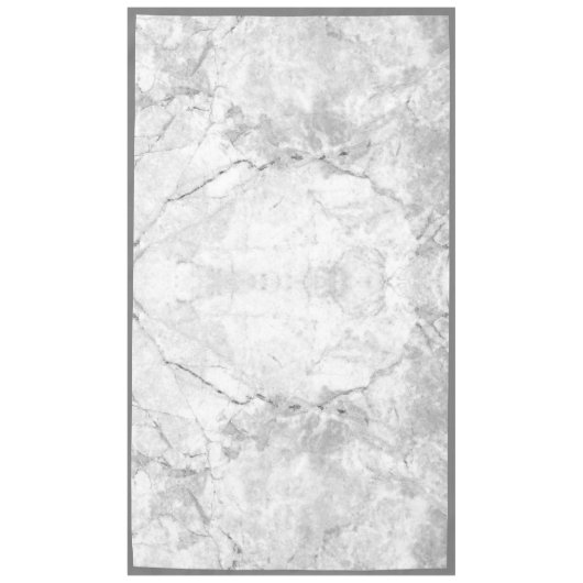 Eenvoudig wit en grijs marmer | tafelkleed (Voorkant)