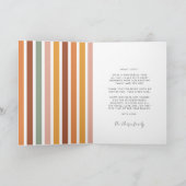 Eenvoudig wit lettertype met vrolijkheid feestdagen kaart (Binnen)