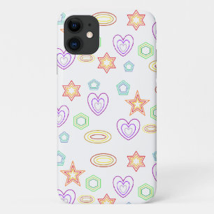 Eenvoudig wit ontwerp Case-Mate iPhone case