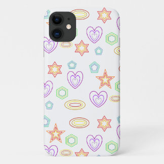 Eenvoudig wit ontwerp Case-Mate iPhone case