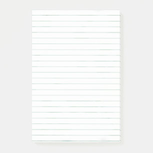 Eenvoudig wit papier post-it® notes