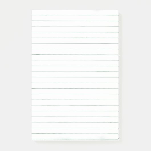 Eenvoudig wit papier post-it® notes (Voorkant)