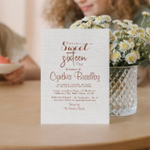 Eenvoudig wit zoet zestien verjaardagsfeestje