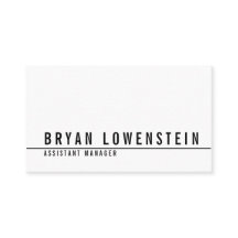 Eenvoudig wit zwart, modern