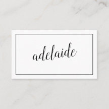 Eenvoudig Witte, stylist script handtekeningteken