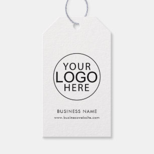 Eenvoudig Zakelijk Logo Aangepast Bedrijfsmatig Cadeaulabel