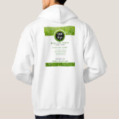 Eenvoudig zakelijk Logo in de startfase Hoodie (Achterkant)