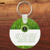 Eenvoudig zakelijk Logo in de startfase Sleutelhanger (Achterkant)