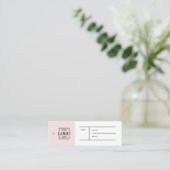 Eenvoudig Zakelijk Logo Label Kleding Prijs Hang T (Staand voorkant)