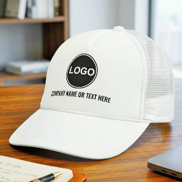 (Eenvoudig Zakelijk Logo Met Tekst) Promotioneel Trucker Pet