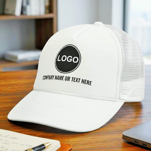 (Eenvoudig Zakelijk Logo Met Tekst) Promotioneel Trucker Pet