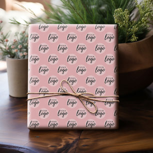 Eenvoudig Zakelijk Logo Patroon voor een Kantoor - Cadeaupapier