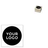 Eenvoudig Zakelijk Logo Rubberstempel (Gestempeld)