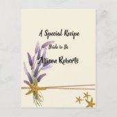  Eenvoudig zeester Vrijgezellenfeest Briefkaart (Voorkant)