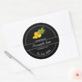 Eenvoudig Zelfgemaakt Ananas Jam Label (Envelop)