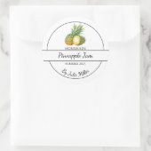 Eenvoudig Zelfgemaakt Ananas Jam Label (Tas)