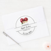 Eenvoudig zelfgemaakt Apple Butter Label (Envelop)