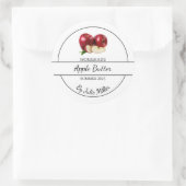 Eenvoudig zelfgemaakt Apple Butter Label (Tas)