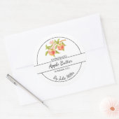 Eenvoudig zelfgemaakt Apple Butter Label (Envelop)