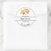 Eenvoudig zelfgemaakt Apple Butter Label (Tas)