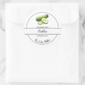 Eenvoudig zelfgemaakt augurken label (Tas)