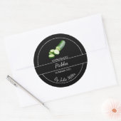 Eenvoudig zelfgemaakt augurken label (Envelop)