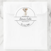 Eenvoudig zelfgemaakt bakken & koken Label (Tas)