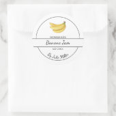 Eenvoudig zelfgemaakt Banana Jam Label (Tas)