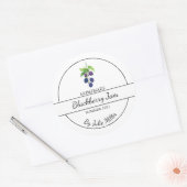 Eenvoudig zelfgemaakt BlackBerry Jam Label (Envelop)