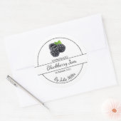 Eenvoudig zelfgemaakt BlackBerry Jam Label (Envelop)