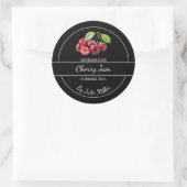Eenvoudig zelfgemaakt Cherry Jam Label (Tas)