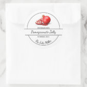 Eenvoudig Zelfgemaakt Granaatappel Jelly Label (Tas)