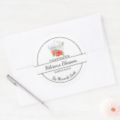 Eenvoudig zelfgemaakt Hibiscus Bubble Bath Label (Envelop)