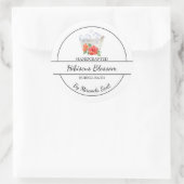 Eenvoudig zelfgemaakt Hibiscus Bubble Bath Label (Tas)