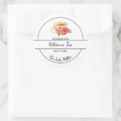 Eenvoudig zelfgemaakt Hibiscus Tea Label (Tas)