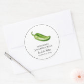 Eenvoudig Zelfgemaakt Jalapeno Jelly Label (Envelop)