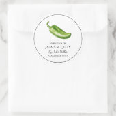 Eenvoudig Zelfgemaakt Jalapeno Jelly Label (Tas)
