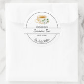 Eenvoudig zelfgemaakt jasmijn thee label (Tas)