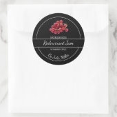 Eenvoudig zelfgemaakt Redcurrant Jam Label (Tas)