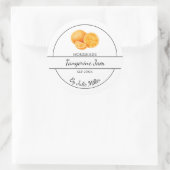 Eenvoudig zelfgemaakt Tangerine Jam Label (Tas)