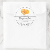 Eenvoudig Zelfgemaakt Tangerine Sinaasappel Jam La Ronde Sticker (Tas)