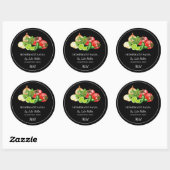 Eenvoudig Zelfgemaakt Tomaat Salsa Label (Vel)