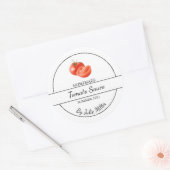Eenvoudig Zelfgemaakt Tomatensaus Label (Envelop)