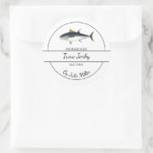 Eenvoudig Zelfgemaakt Tuna Jerky Label (Tas)