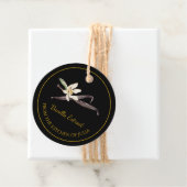 Eenvoudig Zelfgemaakt Vanille Extract Hang Label l (In situ)