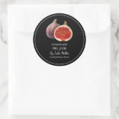 Eenvoudig Zelfgemaakt Vijgenjam Etiket (Tas)